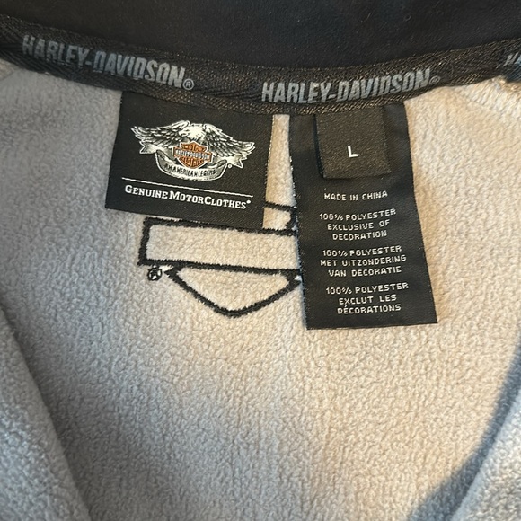 Men’s Harley Davidson 1/4 zipper - Picture 4 of 4